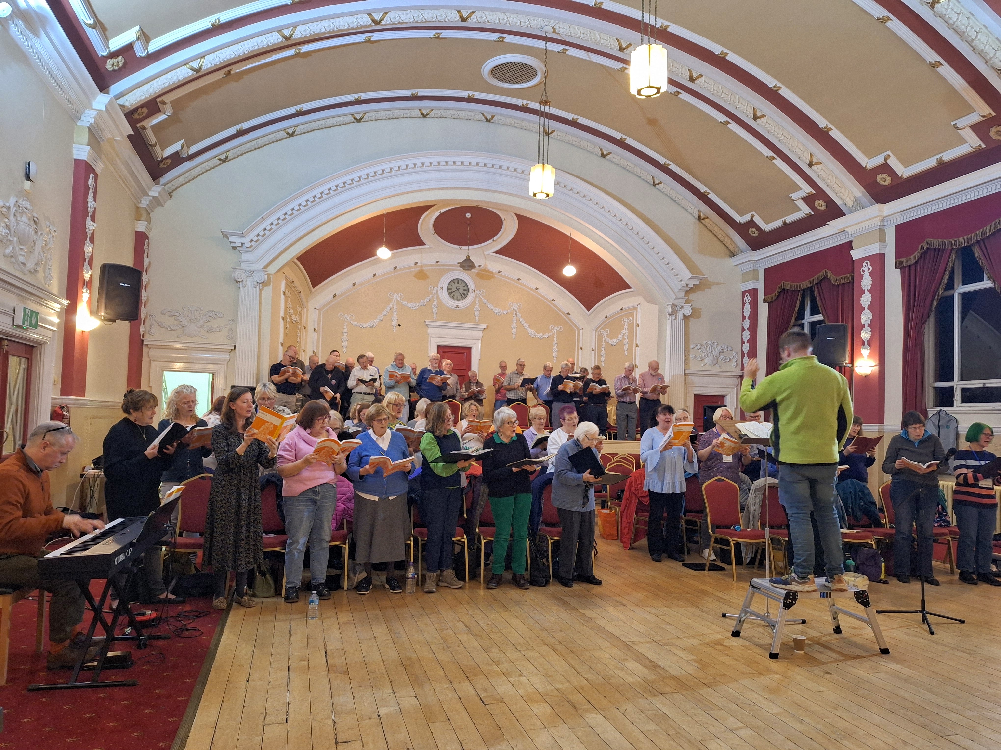 Oldham Community Radio visit Messiah rehearsal Oldham Community Radio visit Messiah rehearsal