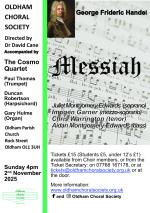Messiah tickets now available